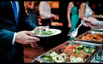 Corporate and family event catering